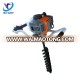 heavy duty machine gasoline post hole auger